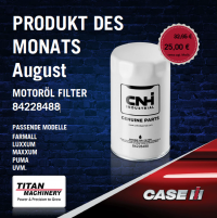 Case Produkt des Monats August