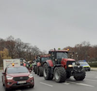 Titan Machinery bei der Bauerndemo am 26.11.2019